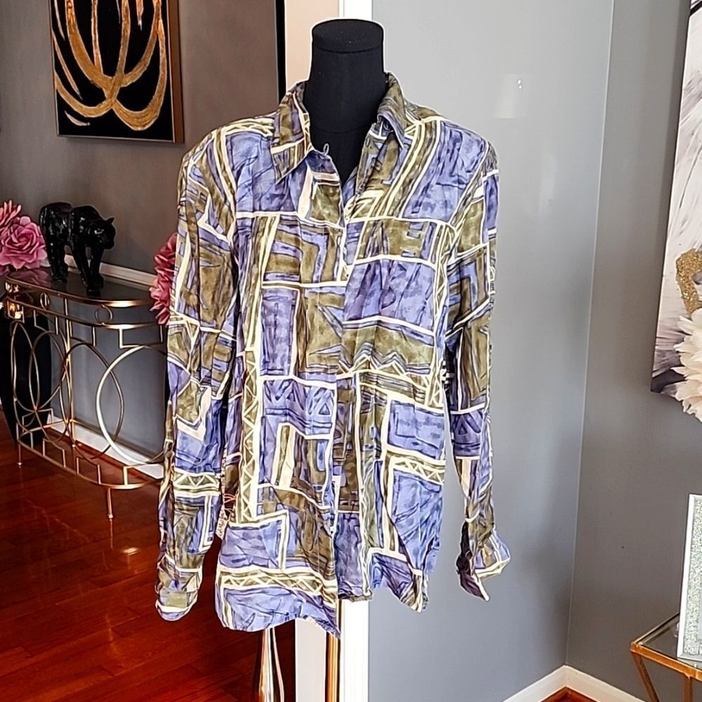 Vintage dress barn top sz m